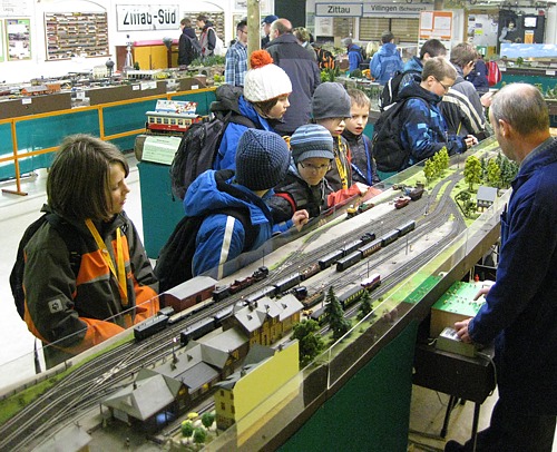 Betrachtung des Modellbahnhofes Oybin