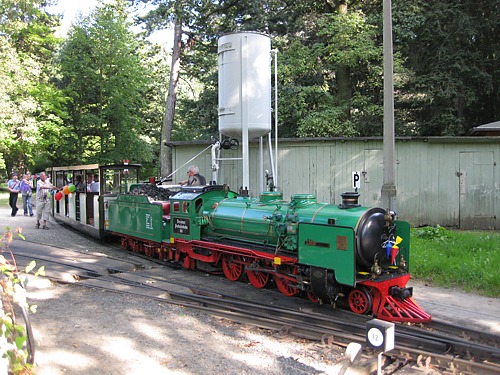 Lok 001 der Dresdner Parkeisenbahn