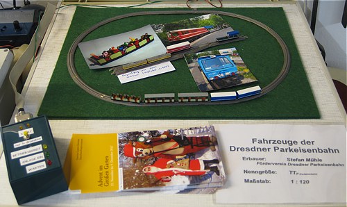 Die Dresdener Parkeisenbahn im Modell