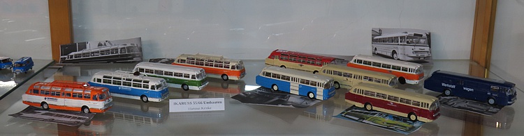 Omnibusumbauten der ungarischen Marke Ikarus