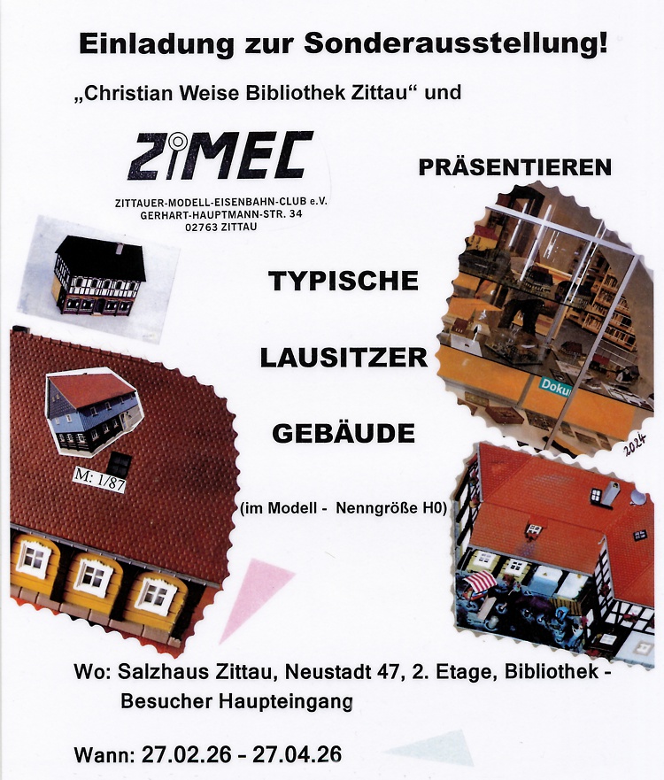 Ausstellungsplakt im Hochformat