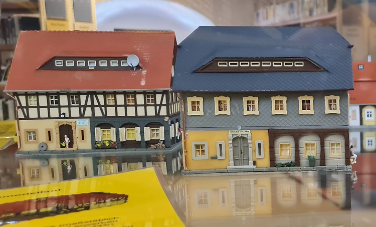 Umgebindeh&auml;user mit dem sogenannten "Hecht"