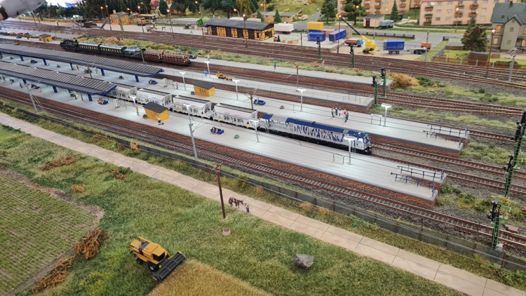 Hauptbahnhof der TT-Vereinsanlage