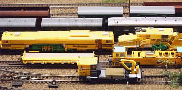 Maschinen für den Gleisbau