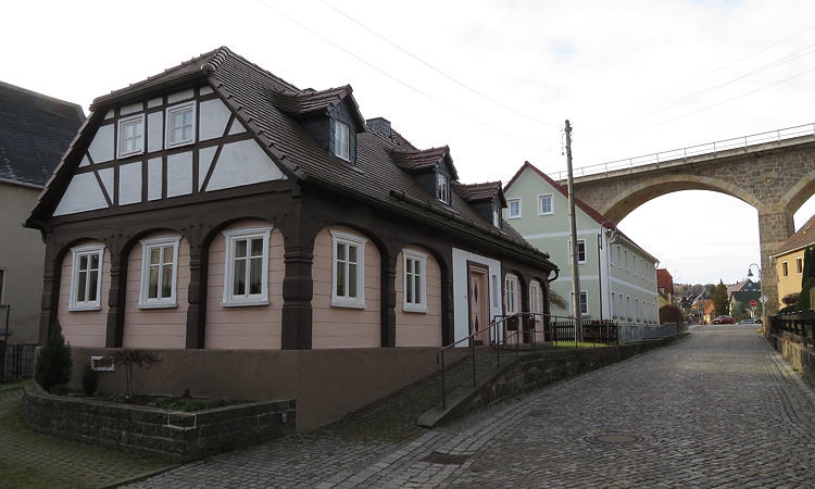 originales Dopelstubenhaus in Schirgiswalde