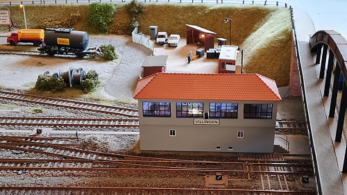 Modell vom Stellwerk 2
